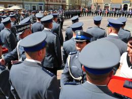 Policjanci świętowali na opolskim Rynku