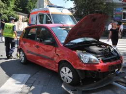Groźny wypadek w centrum Opola