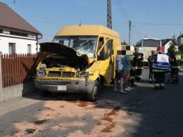 Zderzenie busa z autokarem w Węgrach