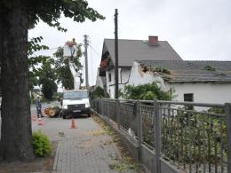 Nawałnica przeszła w nocy nad Opolszczyzną