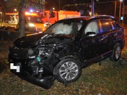 Kierowca skasował kilkudniowy samochód