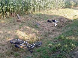 24-letni rowerzysta śmiertelnie potrącony przez samochód