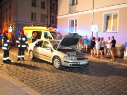 Wypadek podczas wyprzedzania w centrum Opola
