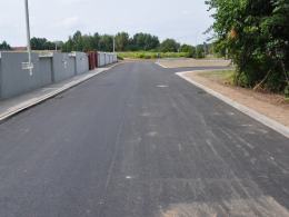 Otwarto nową drogę przy cmentarzu na Półwsi