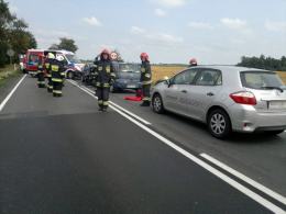 Czołowe zderzenie na trasie Opole-Nysa
