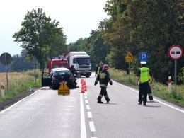 Czołowe zderzenie na trasie Opole-Nysa