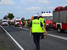 Czołowe zderzenie na trasie Opole-Nysa