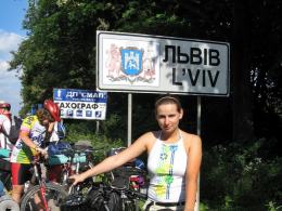 Aleksandra Machulak podczas jednej ze swoich wypraw.