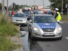 Taksówkarz potrącił 63-letniego rowerzystę