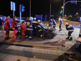 18-latek wymusił pierwszeństwo na skrzyżowaniu