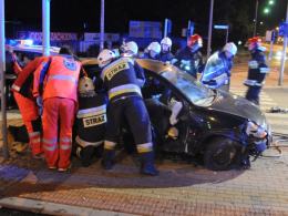 18-latek wymusił pierwszeństwo na skrzyżowaniu