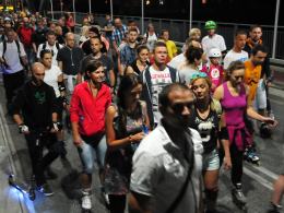 Nocne rolkowanie na ulicach Opola