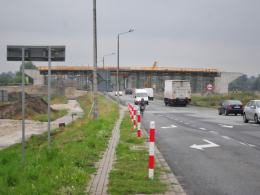 Budowa węzła przy obwodnicy wkracza w decydującą fazę