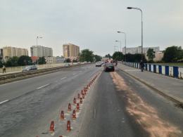 Kilkusetmetrowa plama oleju w Opolu
