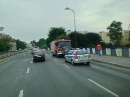 Kilkusetmetrowa plama oleju w Opolu