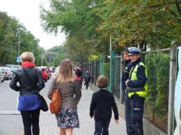 Policjanci rozpoczęli akcję "Bezpieczna droga do szkoły"