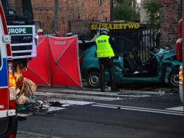 23-letni kierowca zginął w wypadku w Niemodlinie
