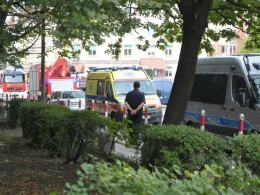 Ewakuacja szkoły w centrum Opola. Na podwórzu znaleziono niewybuchy.