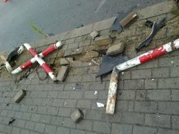 Alfa romeo i nissan zderzyły się na Zaodrzu