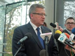 Bronisław Komorowski odwiedził Opolszczyznę