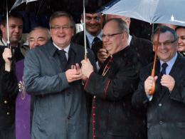 Bronisław Komorowski odwiedził Opolszczyznę
