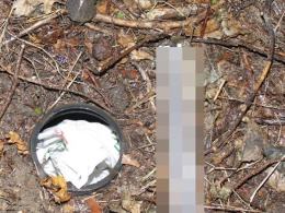 Ponad pół kilograma amfetaminy zakopane w lesie