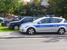 Cztery volkswageny zderzyły się na ulicy Oleskiej
