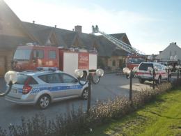 Pożar w restauracji we Wrzoskach. Zawinił niedrożny komin.