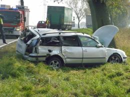 Groźny wypadek pod Pawłowem, rannego zabrał śmigłowiec