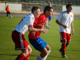 Marcin Kocur, najlepszy strzelec Odry Opole, był bacznie pilnowany przez obrońców Ostrovii.