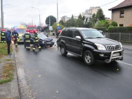 72-latek zasłabł za kierownicą i spowodował wypadek