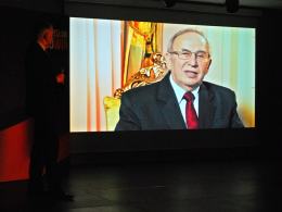 Podczas spotkania odtworzono przemówienie Romana Kirsteina.