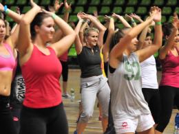 Zumba opanowała Okrąglak w niedzielny wieczór