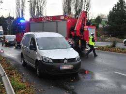 Volkswagen i fiat zderzyły się na ul. Batalionów Chłopskich