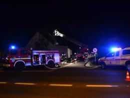 Pożar domu jednorodzinnego w Skarbiszowie