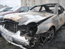 Trzy samochody spłonęły w nocy na osiedlu Armii Krajowej