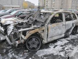 Trzy samochody spłonęły w nocy na osiedlu Armii Krajowej
