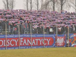 Opolscy kibice stawili się w Sosnowcu liczną grupą. OKS dopingowało ponad 300 fanów.
