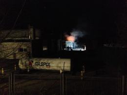 Ciężarówka z chemikaliami spłonęła w nocy w Opolu