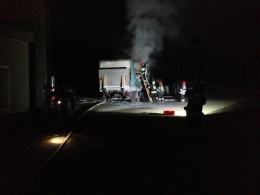Ciężarówka z chemikaliami spłonęła w nocy w Opolu