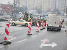 Na Zaodrzu powstaje nowe rondo