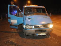 Kierowca iveco śmiertelnie potrącił pieszego i uciekł z miejsca zdarzenia