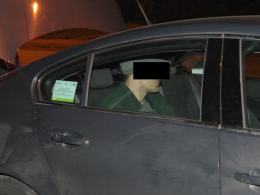 Kierowcę dostawczego iveco zatrzymała policja w Opolu.