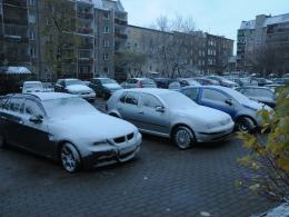 W Opolu spadł pierwszy śnieg