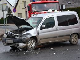 Ford i citroen zderzyły się w Popielowie