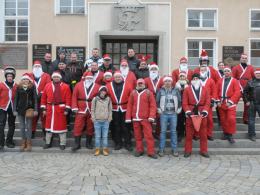 Pomocnicy Mikołaja na motorach odwiedzili Opole