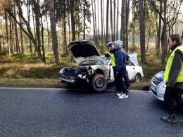 Groźny poranek na drogach Opolszczyzny