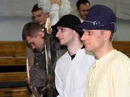 Siatkarze Zaksy w roli pastuszków, aniołów i zwierząt