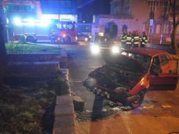 Spowodował kolizję i uciekał przed policją