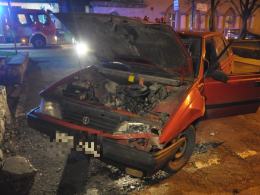 Spowodował kolizję i uciekał przed policją